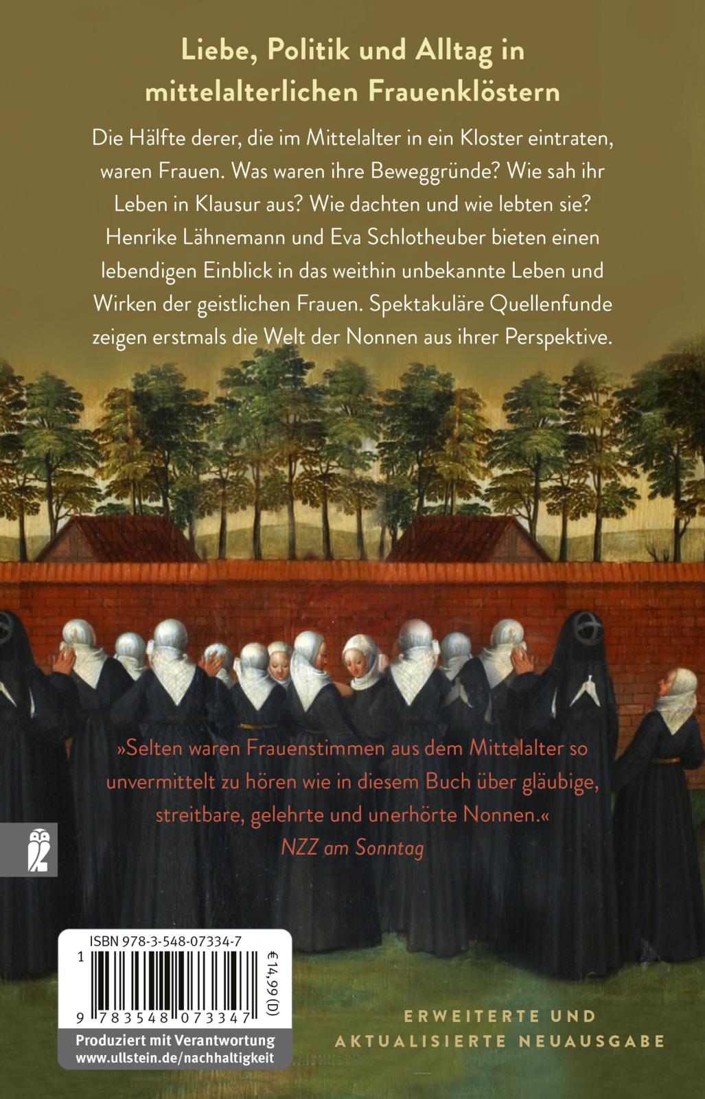 Rückseitencover Unerhörte Frauen