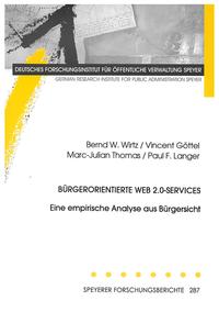Vorderes Coverbild Bürgerorientierte WEB 2.0-Services