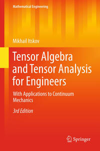 Vorderes Coverbild Tensor Algebra and Tensor Analysis for Engineers