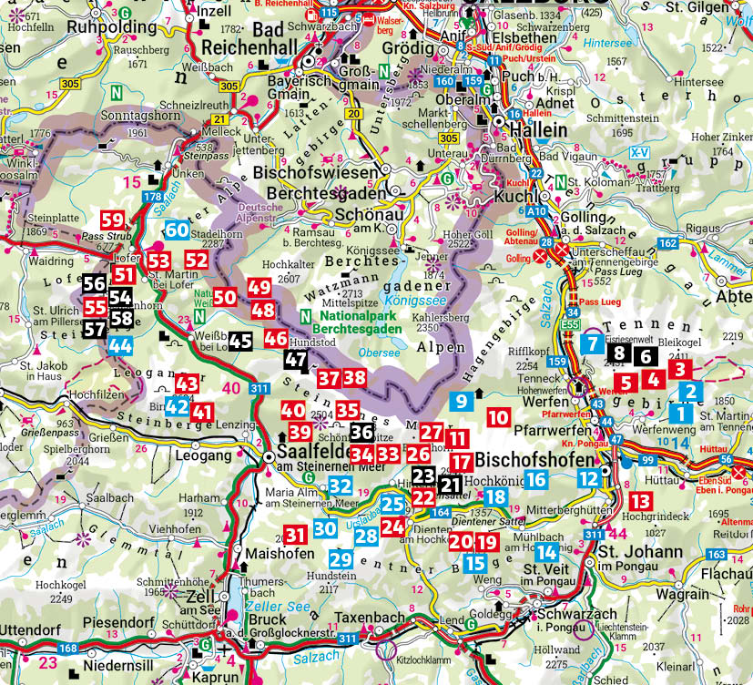 Beispielinhalt (Bild) Rund um den Hochkönig