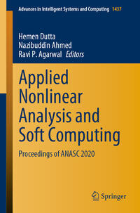 Vorderes Coverbild Applied Nonlinear Analysis and Soft Computing