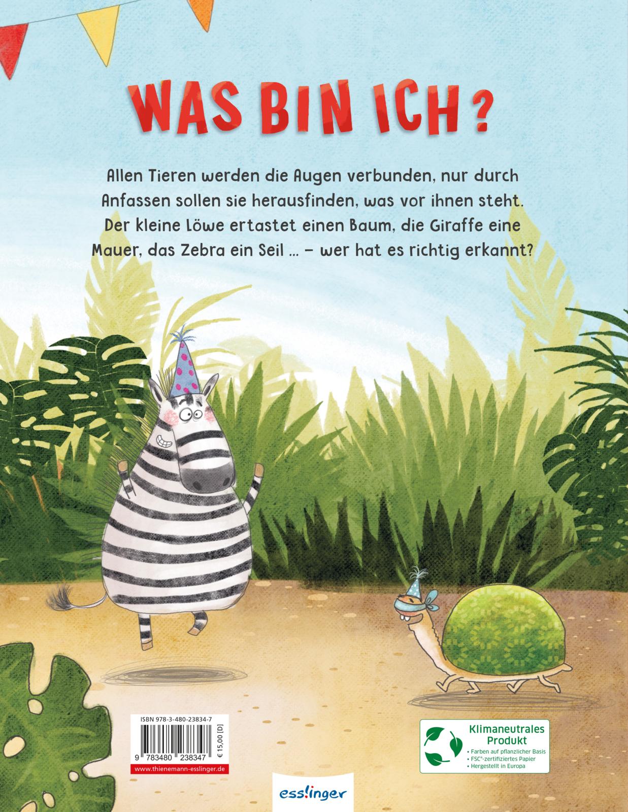 Rückseitencover Was bin ich?