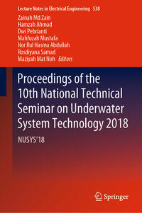 Vorderes Coverbild Proceedings of the 10th National Technical Seminar on Underwater System Technology 2018
