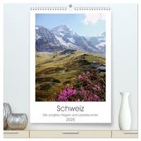Vorderes Coverbild Schweiz (hochwertiger Premium Wandkalender 2025 DIN A2 hoch), Kunstdruck in Hochglanz