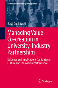 Vorderes Coverbild Managing Value Co-creation in University-Industry Partnerships
