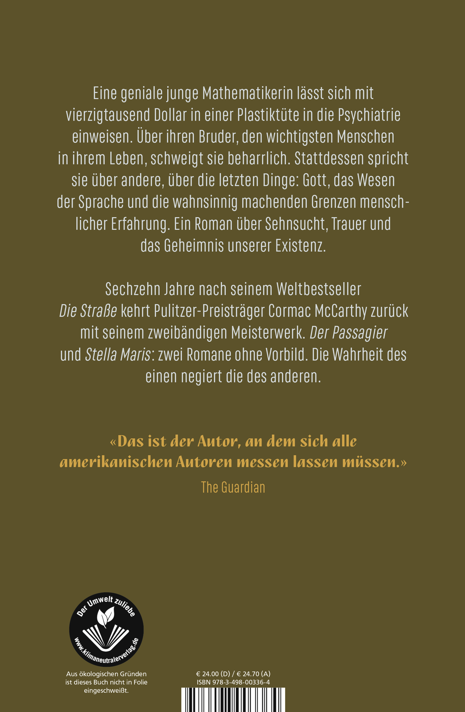 Rückseitencover Stella Maris