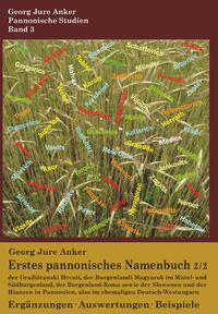 Vorderes Coverbild Erstes pannonisches Namenbuch 2/2