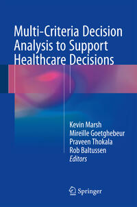 Vorderes Coverbild Multi-Criteria Decision Analysis to Support Healthcare Decisions