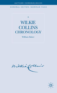 Vorderes Coverbild A Wilkie Collins Chronology