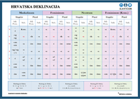 Vorderes Coverbild Hrvatska deklinacija