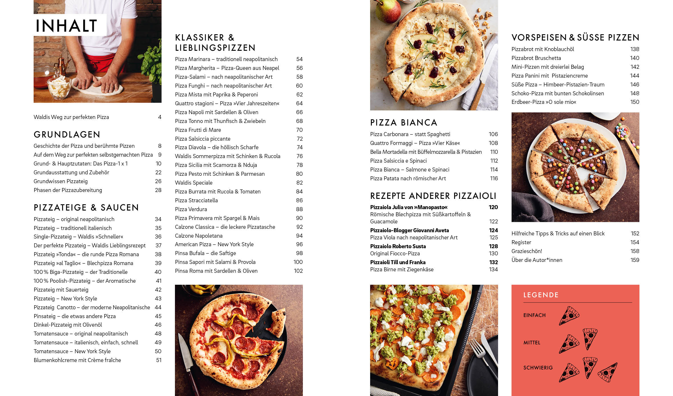 Beispielinhalt (Bild) Pizza – amore mio