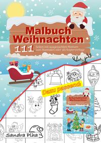 Vorderes Coverbild KitaFix Malbuch Weihnachten