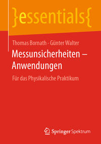 Vorderes Coverbild Messunsicherheiten – Anwendungen