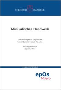 Vorderes Coverbild Musikalisches Handwerk