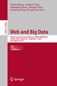Vorderes Coverbild Web and Big Data