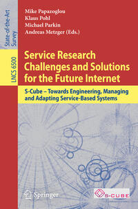 Vorderes Coverbild Service Research Challenges and Solutions for the Future Internet
