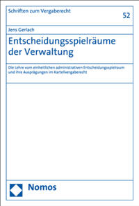 Vorderes Coverbild Entscheidungsspielräume der Verwaltung