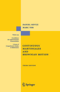 Vorderes Coverbild Continuous Martingales and Brownian Motion