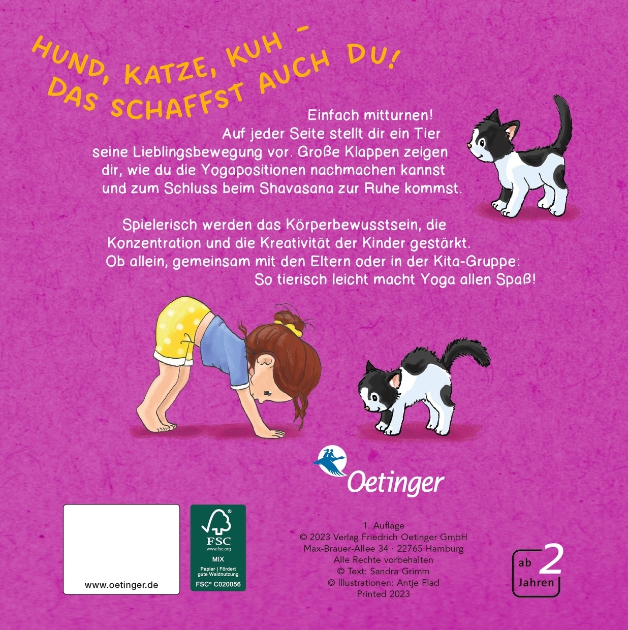 Rückseitencover Mini-Yoga