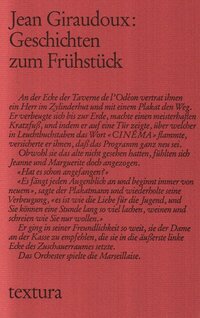 Vorderes Coverbild Geschichten zum Frühstück