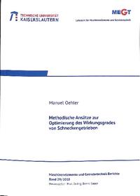 Vorderes Coverbild Methodische Ansätze zur Optimierung des Wirkungsgrades von Schneckengetrieben