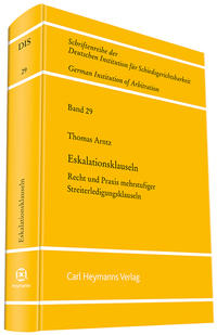 Vorderes Coverbild Eskalationsklauseln