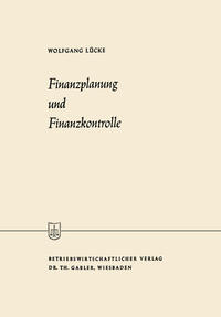 Vorderes Coverbild Finanzplanung und Finanzkontrolle
