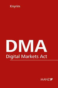 Vorderes Coverbild DMA - Digital Markets Act