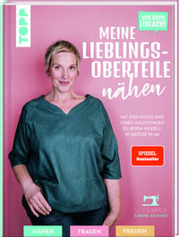 Vorderes Coverbild Näh doch einfach! Meine Lieblings-Oberteile nähen mit SewSimple.