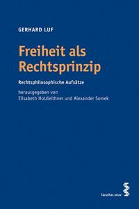 Vorderes Coverbild Freiheit als Rechtsprinzip