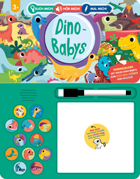 Vorderes Coverbild Such mich! Hör mich! Mal mich! Dino-Babys