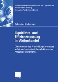 Vorderes Coverbild Liquiditäts- und Effizienzmessung im Aktienhandel
