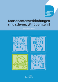 Vorderes Coverbild Konsonantenverbindungen sind schwer. Wir üben sehr!