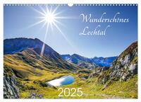 Vorderes Coverbild Wunderschönes Lechtal (Wandkalender 2025 DIN A3 quer), CALVENDO Monatskalender