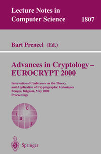 Vorderes Coverbild Advances in Cryptology – EUROCRYPT 2000