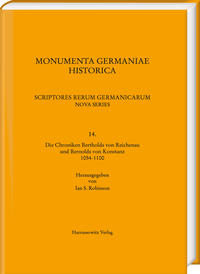 Vorderes Coverbild Die Chroniken Bertholds von Reichenau und Bernolds von Konstanz 1054-1100
