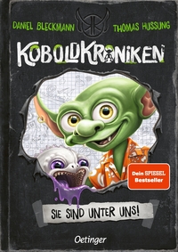 Vorderes Coverbild KoboldKroniken 1. Sie sind unter uns!