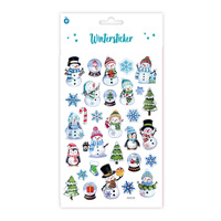 Vorderes Coverbild TRÖTSCH - 3D-Wintersticker mit Folie | Ab 3 Jahren