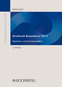 Vorderes Coverbild Strafrecht Besonderer Teil 2