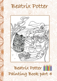 Vorderes Coverbild Beatrix Potter Painting Book Part 4 ( Peter Rabbit )