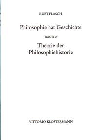 Vorderes Coverbild Philosophie hat Geschichte