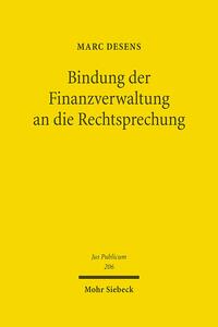 Vorderes Coverbild Bindung der Finanzverwaltung an die Rechtsprechung