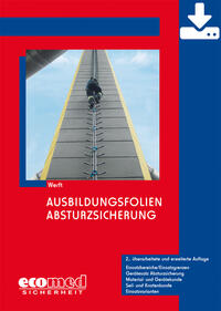 Vorderes Coverbild Ausbildungsfolien Absturzsicherung - Download