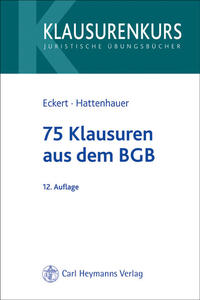 Vorderes Coverbild 75 Klausuren aus dem BGB