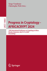 Vorderes Coverbild Progress in Cryptology - AFRICACRYPT 2024