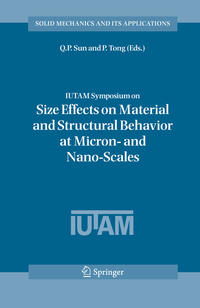 Vorderes Coverbild IUTAM Symposium on Size Effects on Material and Structural Behavior at Micron- and Nano-Scales