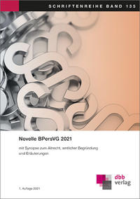 Vorderes Coverbild Novelle BPersVG 2021