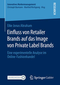 Vorderes Coverbild Einfluss von Retailer Brands auf das Image von Private Label Brands