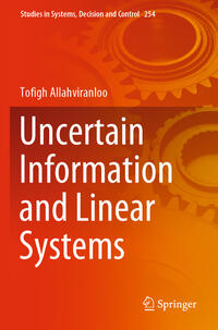 Vorderes Coverbild Uncertain Information and Linear Systems