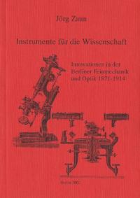 Vorderes Coverbild Instrumente für die Wissenschaft